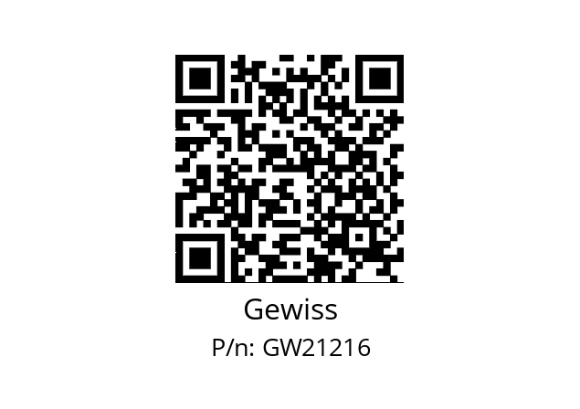   Gewiss GW21216