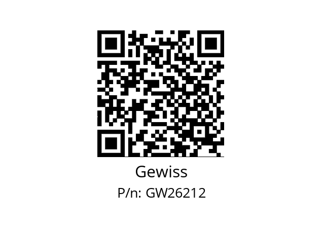   Gewiss GW26212