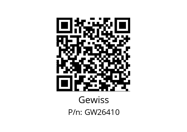   Gewiss GW26410