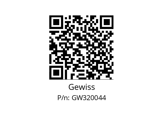   Gewiss GW320044