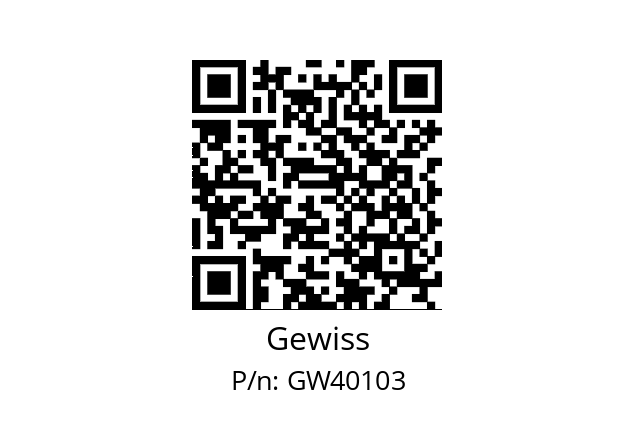   Gewiss GW40103