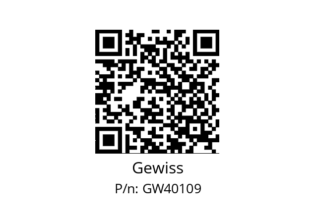   Gewiss GW40109