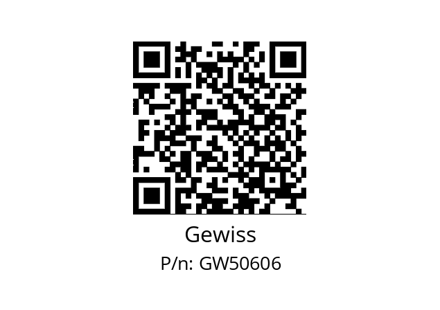   Gewiss GW50606