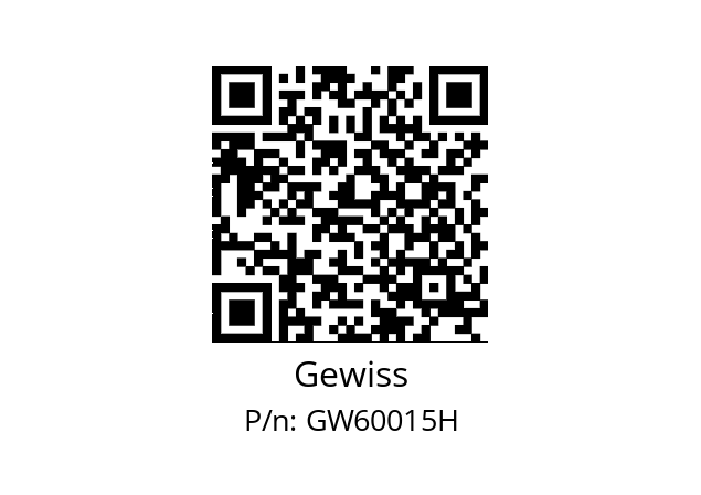   Gewiss GW60015H