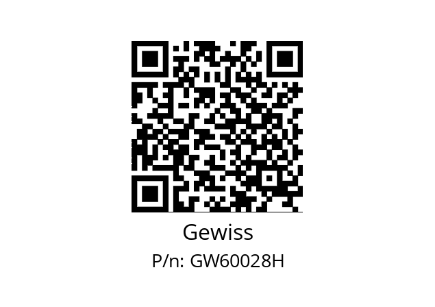   Gewiss GW60028H