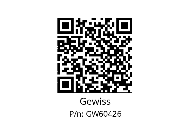   Gewiss GW60426