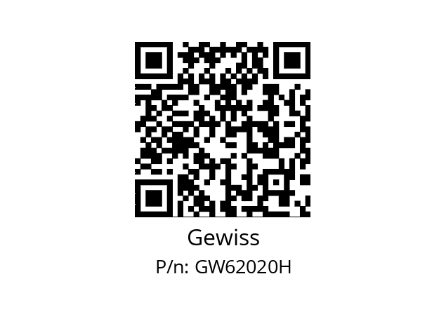   Gewiss GW62020H