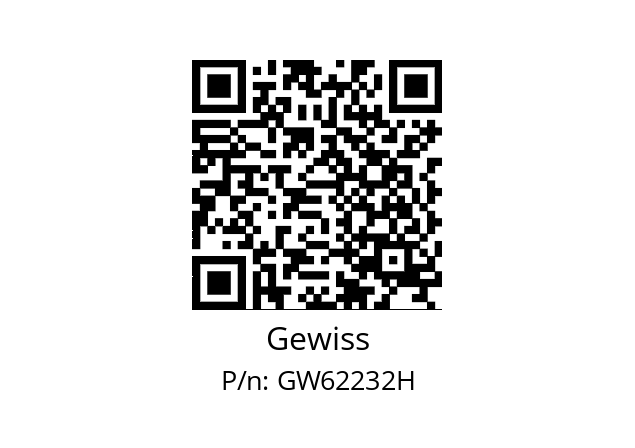   Gewiss GW62232H