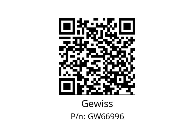   Gewiss GW66996