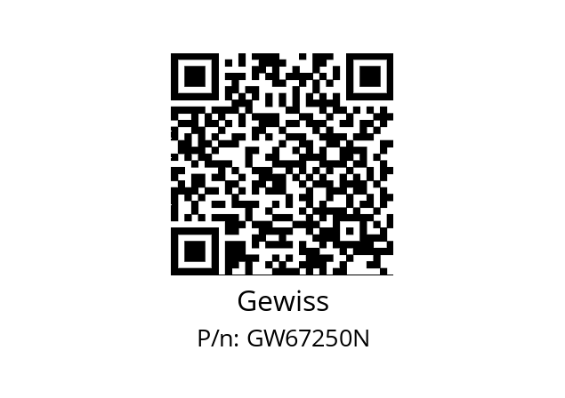   Gewiss GW67250N