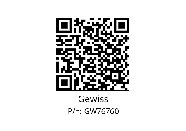   Gewiss GW76760