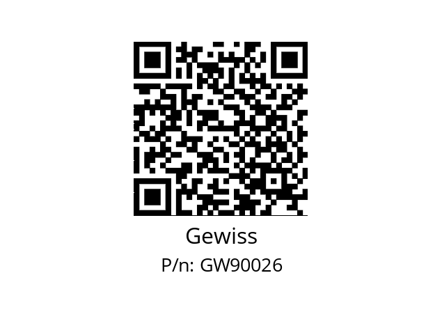   Gewiss GW90026