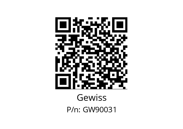   Gewiss GW90031