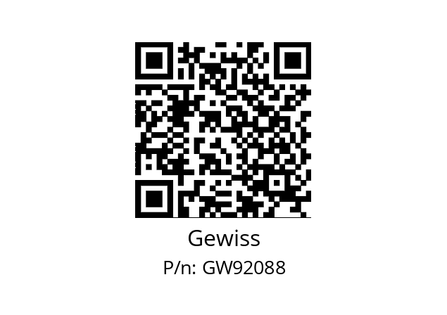   Gewiss GW92088