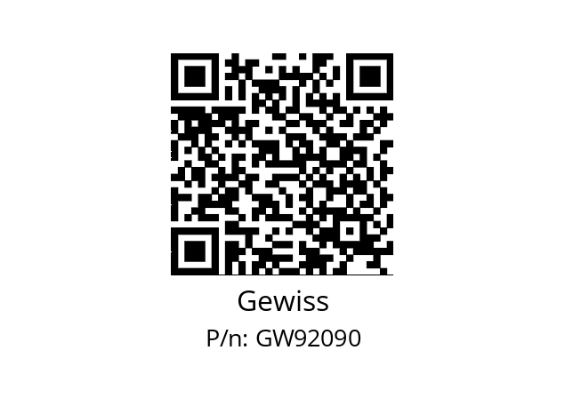   Gewiss GW92090