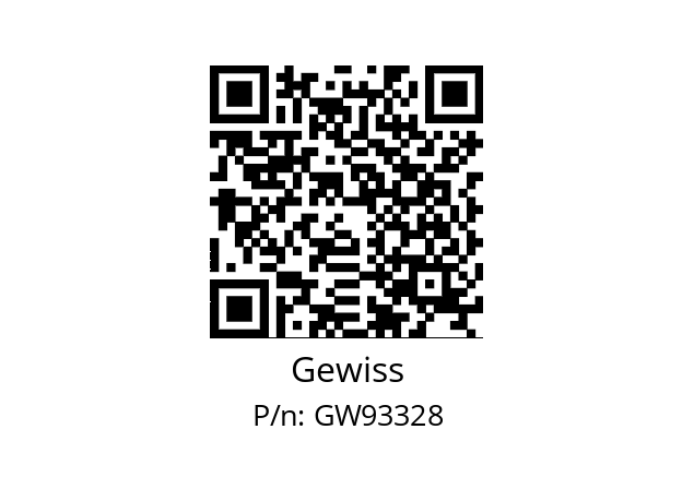   Gewiss GW93328