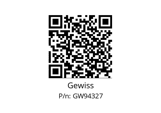   Gewiss GW94327