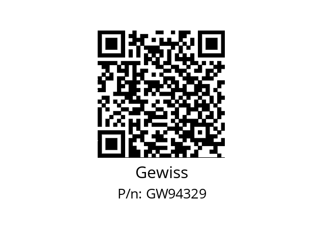   Gewiss GW94329