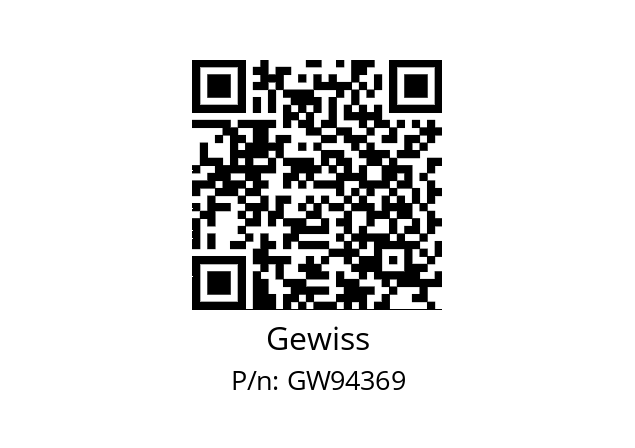   Gewiss GW94369