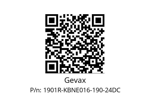   Gevax 1901R-KBNE016-190-24DC