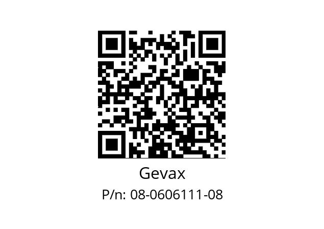   Gevax 08-0606111-08