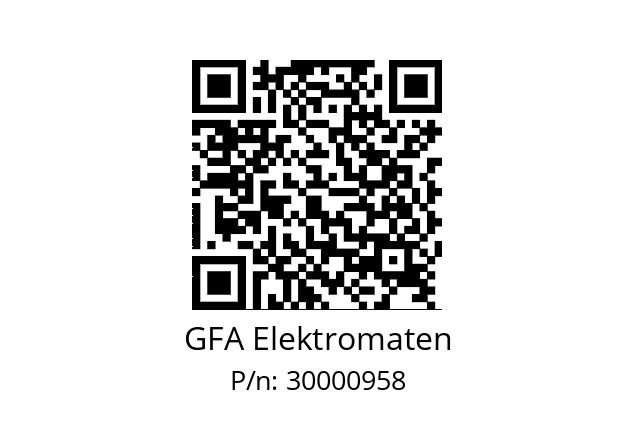   GFA Elektromaten 30000958