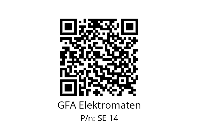   GFA Elektromaten SE 14