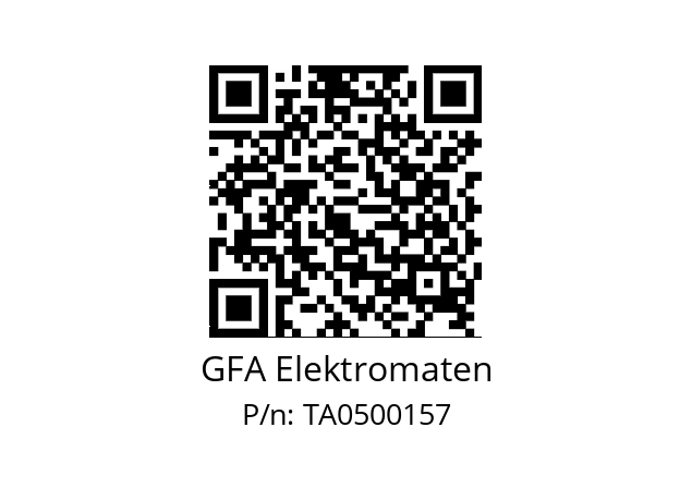   GFA Elektromaten TA0500157