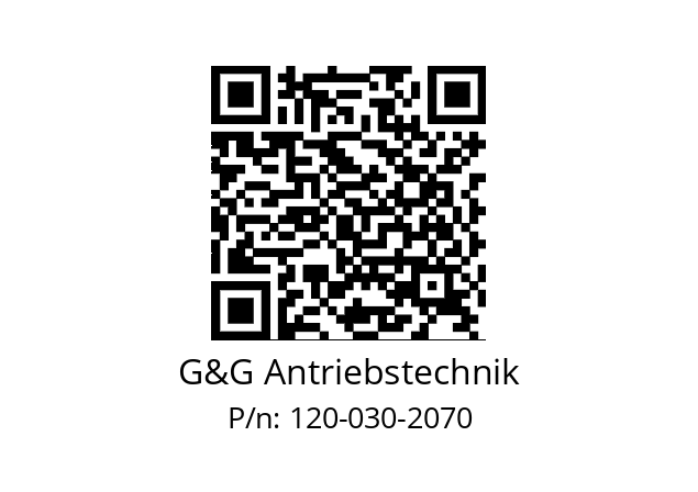   G&G Antriebstechnik 120-030-2070