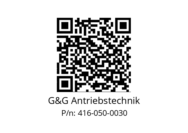   G&G Antriebstechnik 416-050-0030