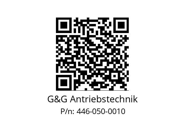   G&G Antriebstechnik 446-050-0010