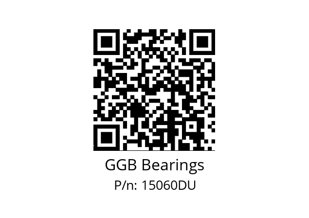   GGB Bearings 15060DU