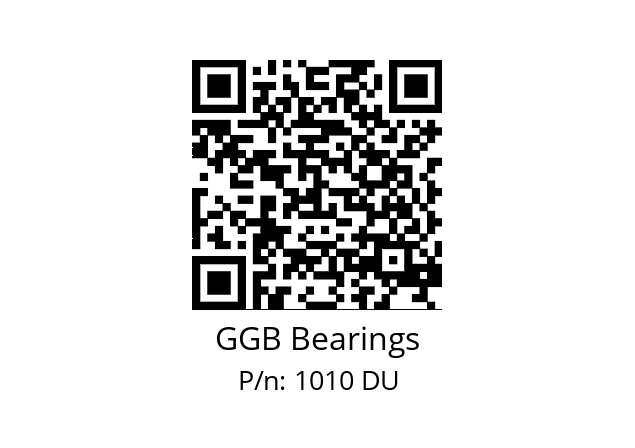   GGB Bearings 1010 DU