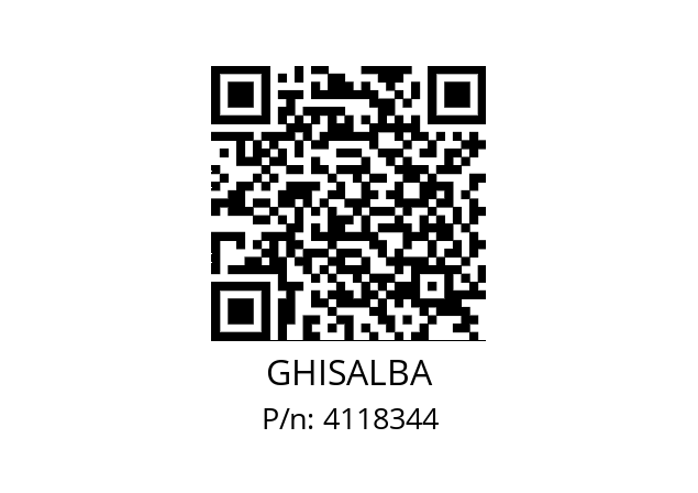  GH15S11 GHISALBA 4118344