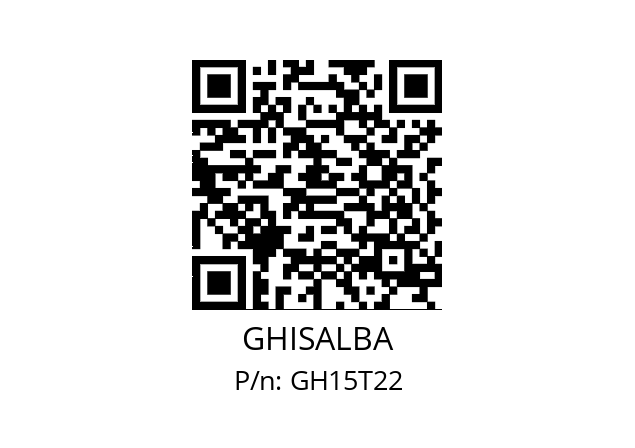   GHISALBA GH15T22