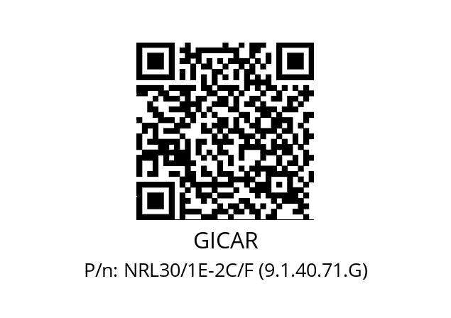   GICAR NRL30/1E-2C/F (9.1.40.71.G)