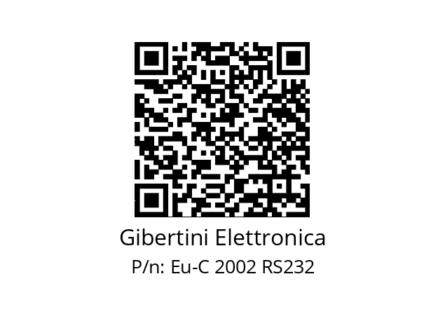   Gibertini Elettronica Eu-C 2002 RS232