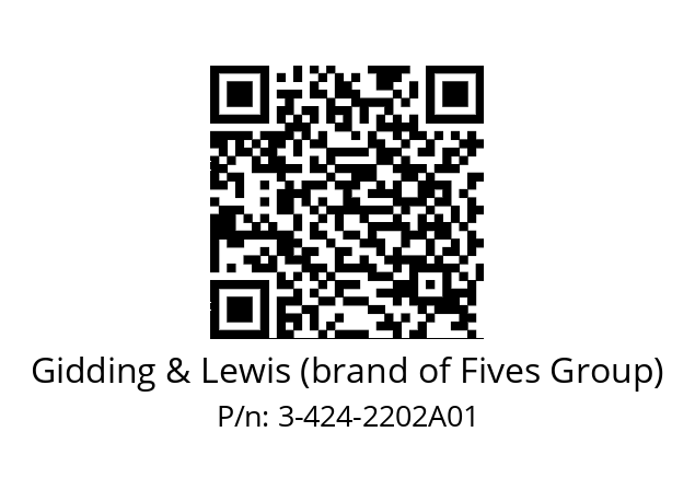   Gidding & Lewis (brand of Fives Group) 3-424-2202A01