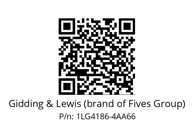   Gidding & Lewis (brand of Fives Group) 1LG4186-4AA66