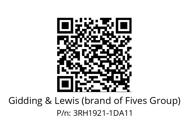   Gidding & Lewis (brand of Fives Group) 3RH1921-1DA11