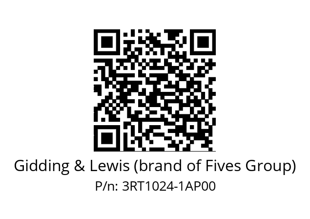   Gidding & Lewis (brand of Fives Group) 3RT1024-1AP00