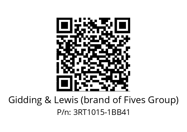   Gidding & Lewis (brand of Fives Group) 3RT1015-1BB41