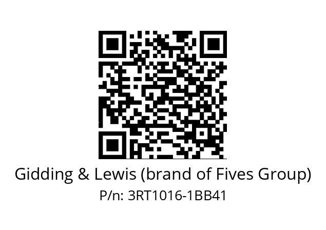   Gidding & Lewis (brand of Fives Group) 3RT1016-1BB41