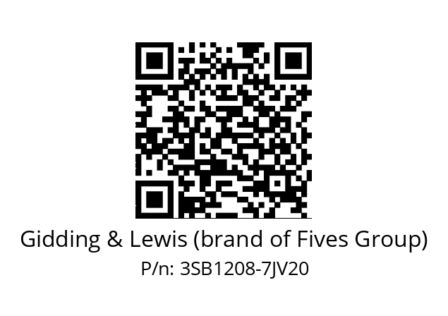   Gidding & Lewis (brand of Fives Group) 3SB1208-7JV20