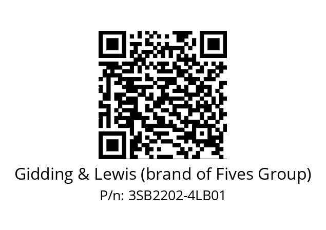   Gidding & Lewis (brand of Fives Group) 3SB2202-4LB01