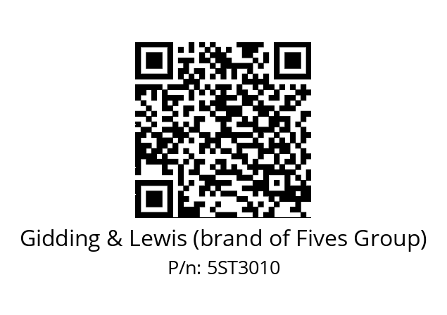   Gidding & Lewis (brand of Fives Group) 5ST3010