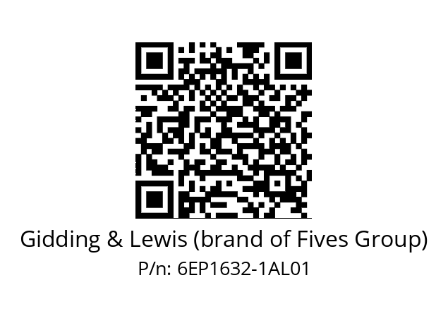   Gidding & Lewis (brand of Fives Group) 6EP1632-1AL01