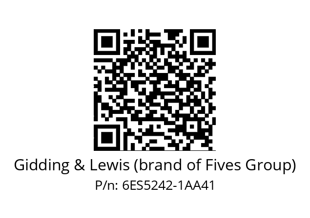   Gidding & Lewis (brand of Fives Group) 6ES5242-1AA41