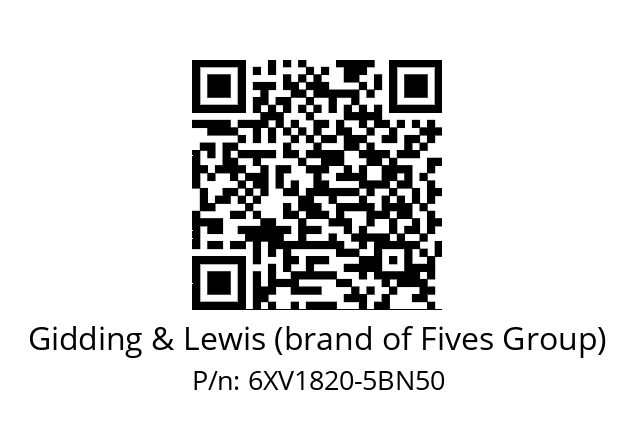   Gidding & Lewis (brand of Fives Group) 6XV1820-5BN50