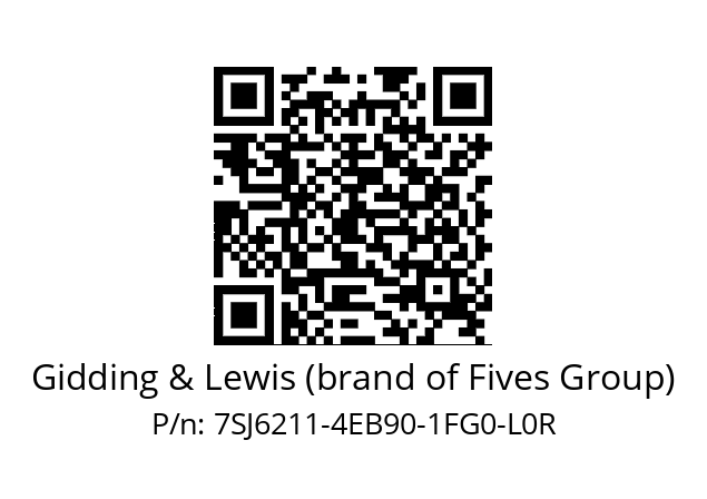   Gidding & Lewis (brand of Fives Group) 7SJ6211-4EB90-1FG0-L0R